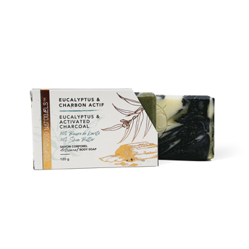 Eucalyptus & Charbon Activé - Savon Corporel Artisanal