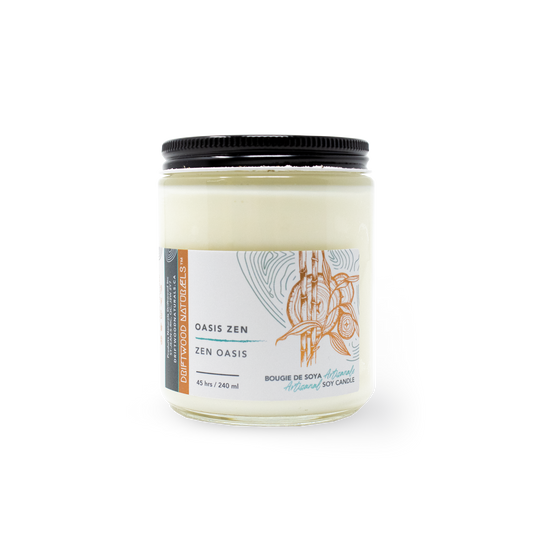 Zen Oasis — Artisanal Soy Candle