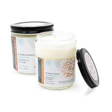 Tranquil Bloom — Artisanal Soy Candle