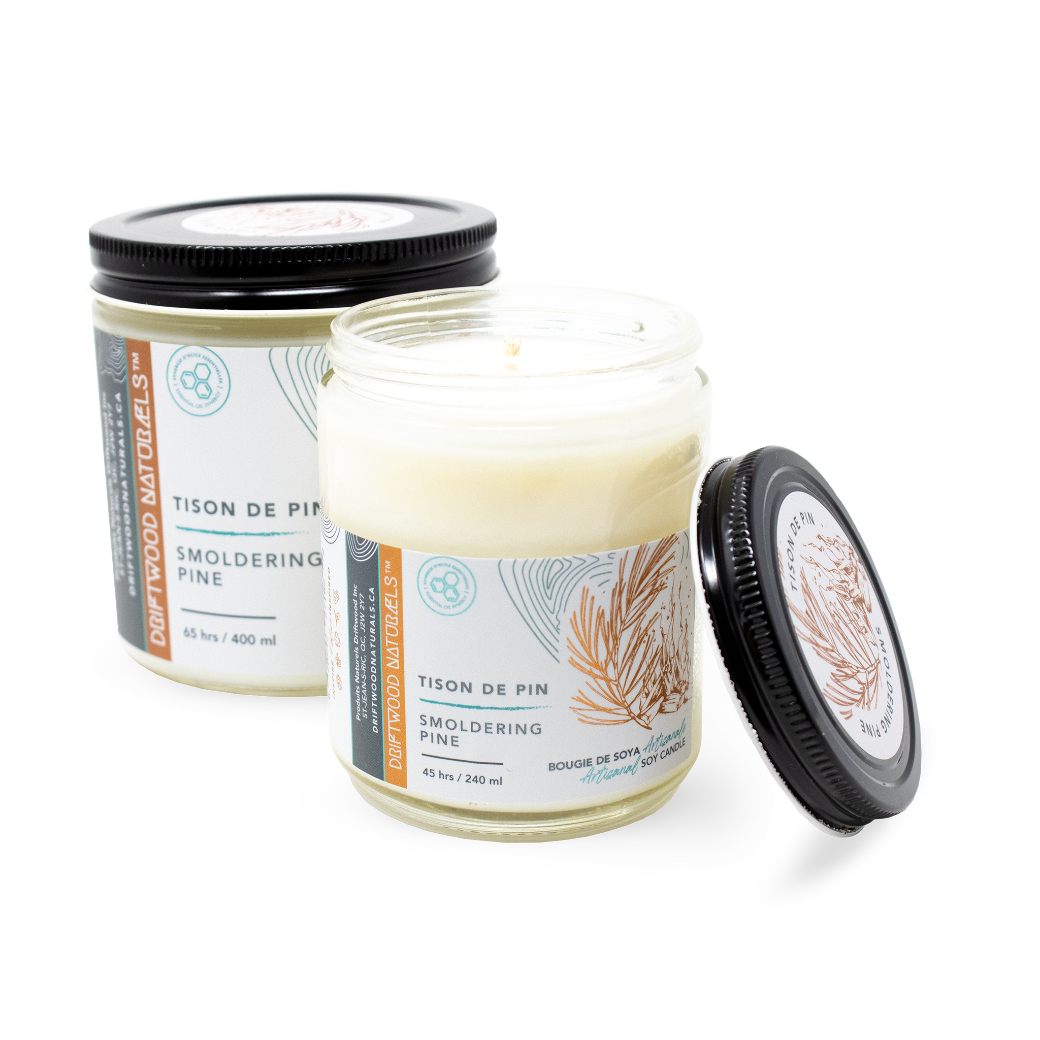 Smoldering Pine — Artisanal Soy Candle