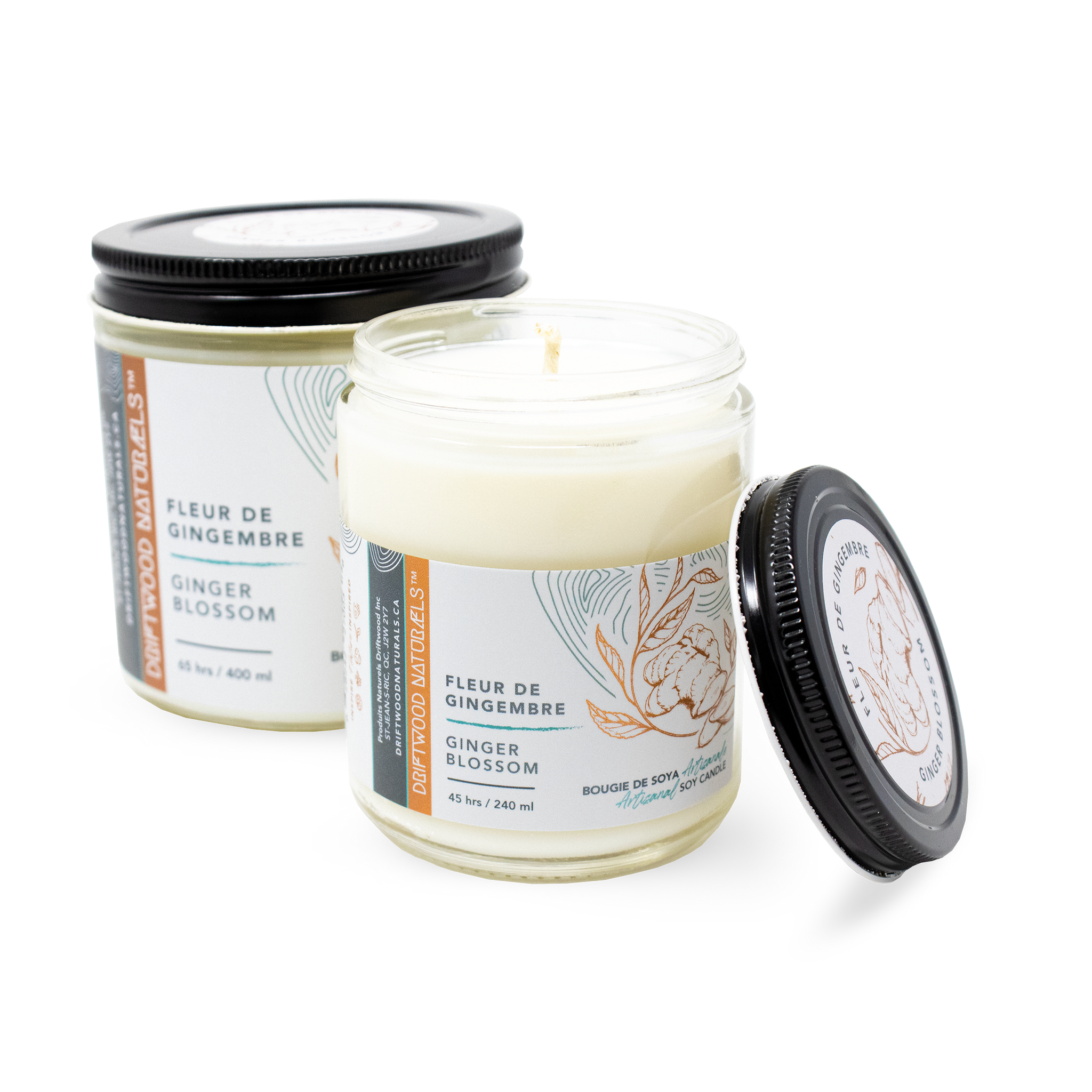 Ginger Blossom — Artisanal Soy Candle