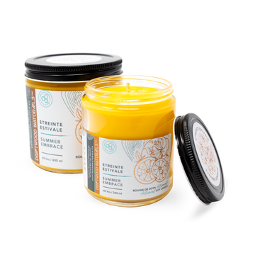 Etreinte Estivale - Bougie de Soya Artisanale