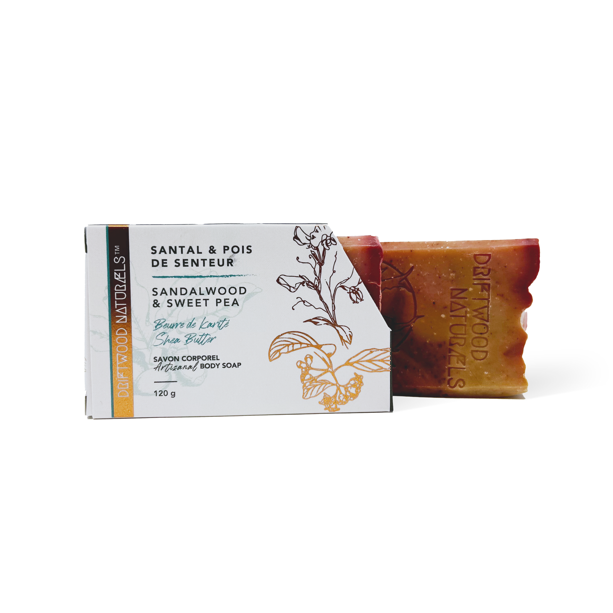 Sandalwood & Sweet Pea — Artisanal Body Soap