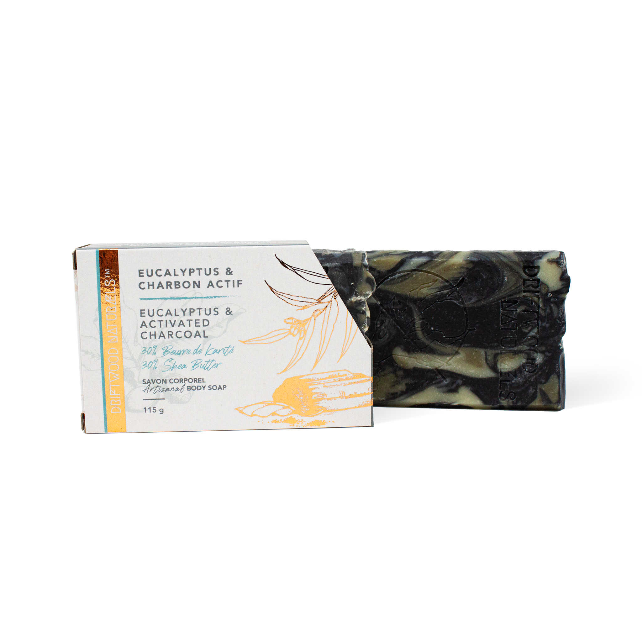 Eucalyptus & Activated Charcoal — Artisanal Body Soap