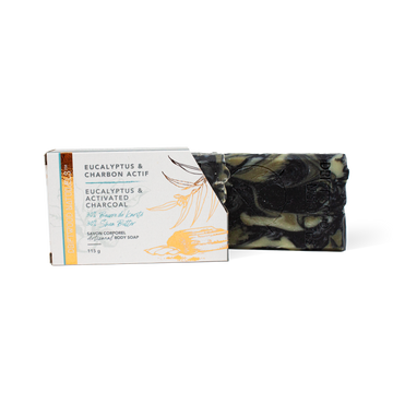 Eucalyptus & Activated Charcoal — Artisanal Body Soap