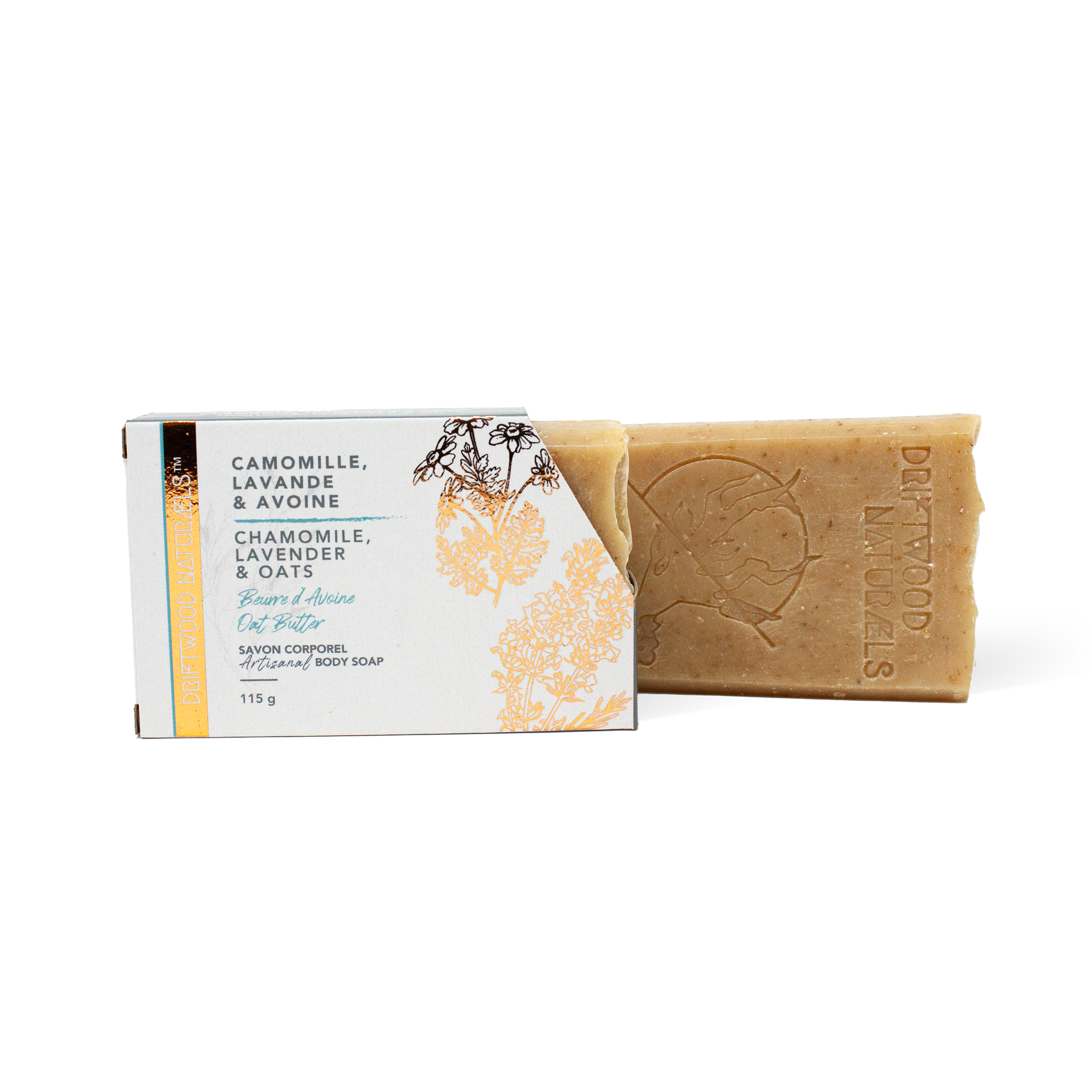 Chamomile, Lavender & Oats — Artisanal Body Soap
