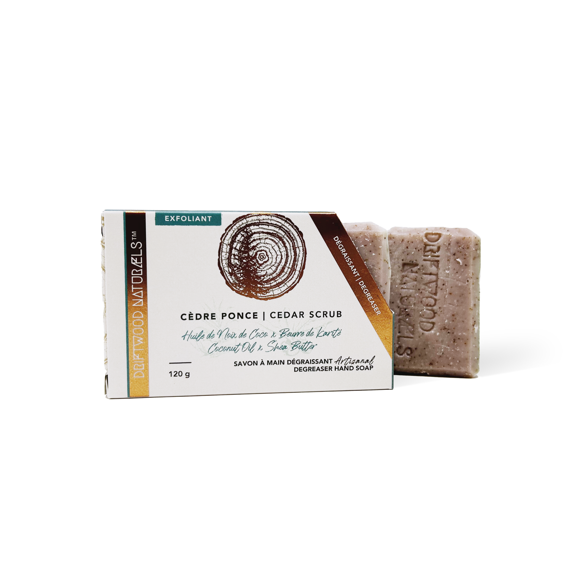 Cedar Scrub — Artisanal Degreasing Soap