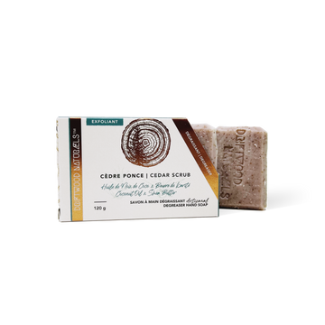 Cedar Scrub — Artisanal Degreasing Soap