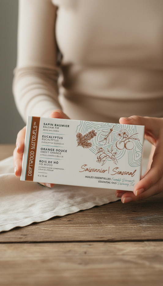 SAISONNIER, HIVER - Ensemble Découverte d'Huiles Essentielles