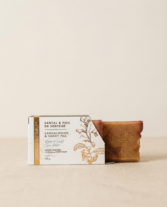 Santal & Pois de Senteur - Savon Corporel Artisanal